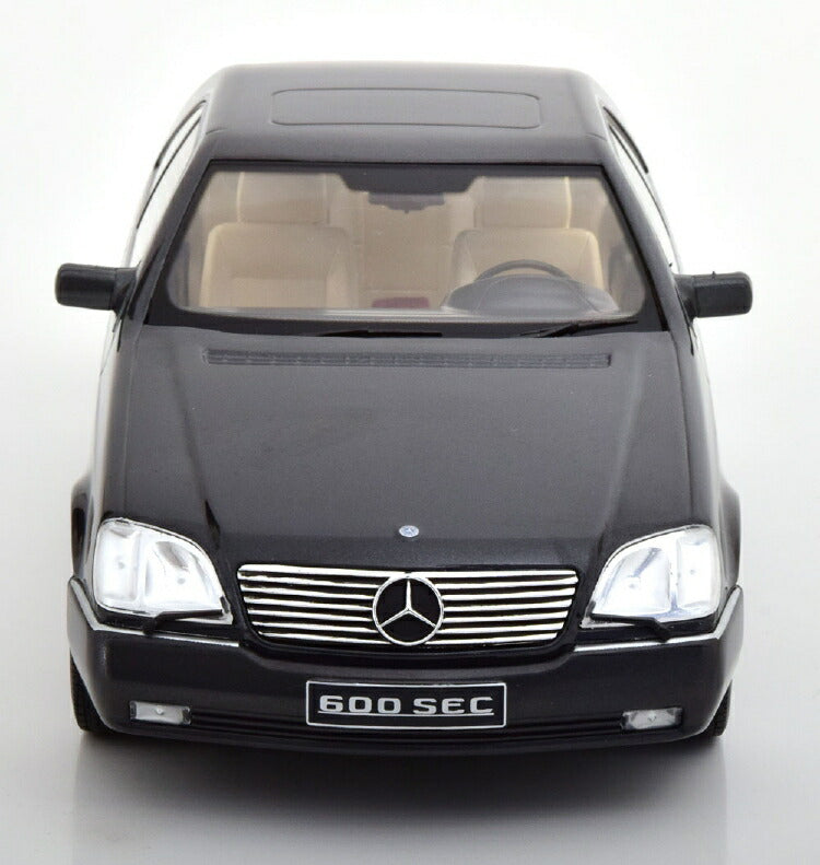 ギャラリービューアに画像をロードする, Mercedesメルセデスベンツ 600 SEC C140 1992 anthrazit /KK-SCALE 1/18 ミニカー
