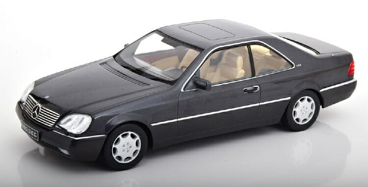 ギャラリービューアに画像をロードする, Mercedesメルセデスベンツ 600 SEC C140 1992 anthrazit /KK-SCALE 1/18 ミニカー