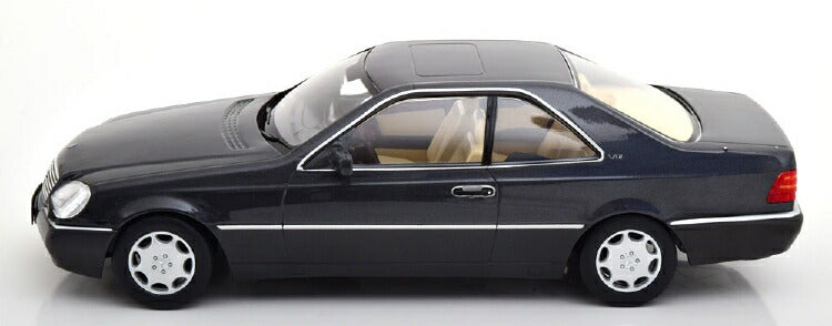 ギャラリービューアに画像をロードする, Mercedesメルセデスベンツ 600 SEC C140 1992 anthrazit /KK-SCALE 1/18 ミニカー