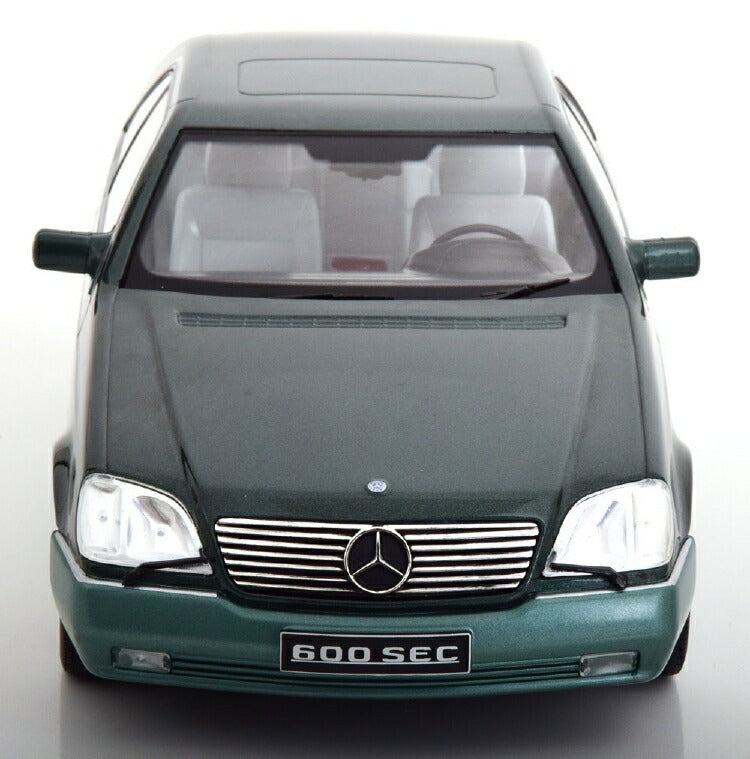 ギャラリービューアに画像をロードする, Mercedesメルセデスベンツ 600 SEC C140 1992 green-metallic /KK-SCALE 1/18 ミニカー