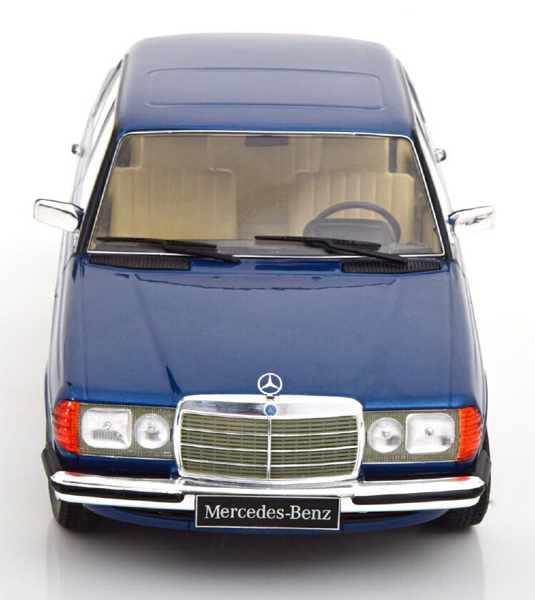 ギャラリービューアに画像をロードする, Mercedesメルセデス 280E W123 1977 darkblue-metallic /KK-SCALE 1/18 ミニカー