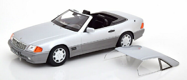ギャラリービューアに画像をロードする, Mercedes 500メルセデス SL R129 1993, silver /KK-SCALE 1/18 ミニカー