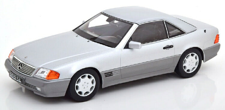 ギャラリービューアに画像をロードする, Mercedes 500メルセデス SL R129 1993, silver /KK-SCALE 1/18 ミニカー
