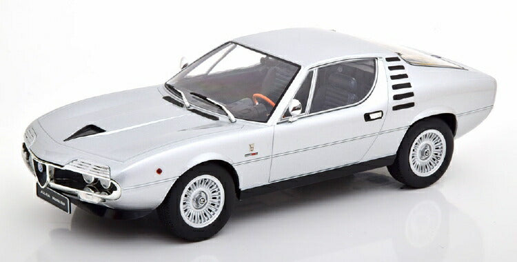ギャラリービューアに画像をロードする, Alfa Romeoアルファロメオ Montreal -1970 - silver /KK-SCALE 1/18 ミニカー
