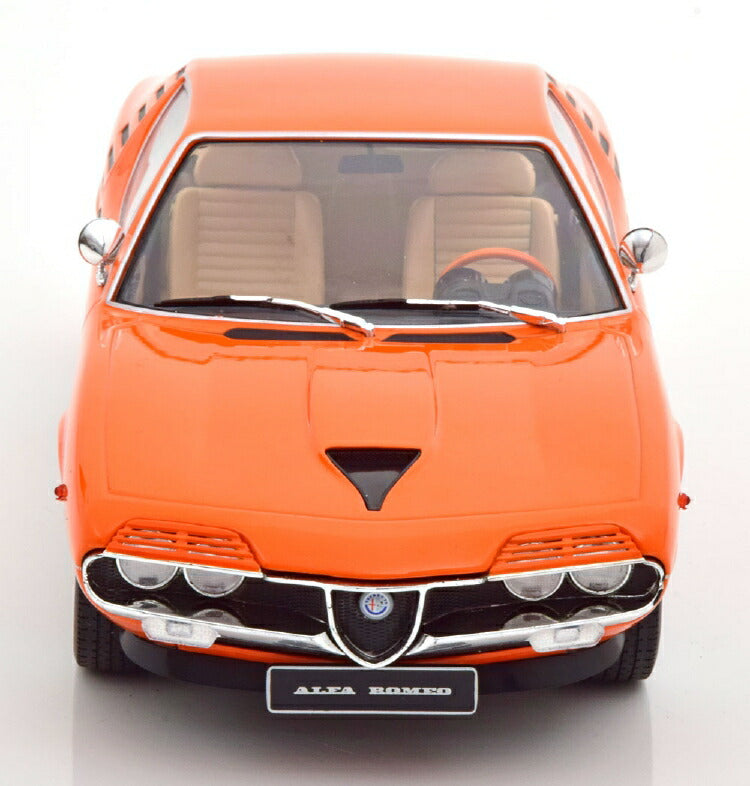 ギャラリービューアに画像をロードする, ALFA ROMEOアルファロメオ MONTREAL 1970 BEIGE INTERIOR ORANGE /KK SCALE 1/18 ミニカー 模型
