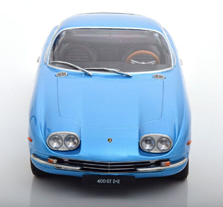 ギャラリービューアに画像をロードする, 【予約】2026年発売予定LAMBORGHINI 400 GT 2+2 1965 ライトブルーメタリック/ KK-SCALE 1/18 ミニカー