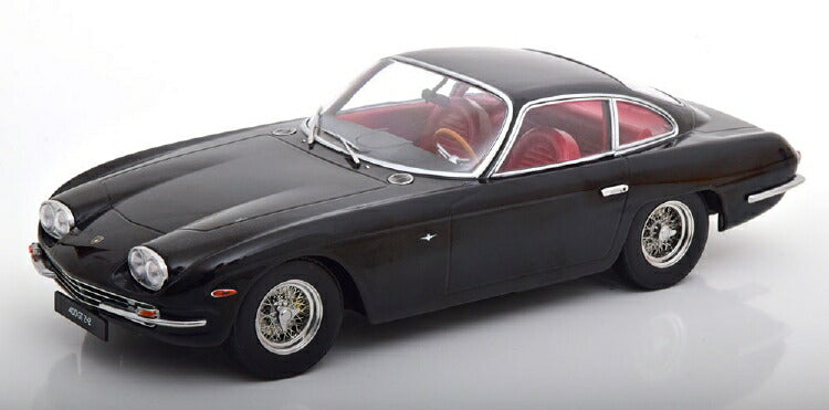 ギャラリービューアに画像をロードする, Lamborghiniランボルギーニ 400 GT 2+2 1965, black /KK-SCALE 1/18 ミニカー