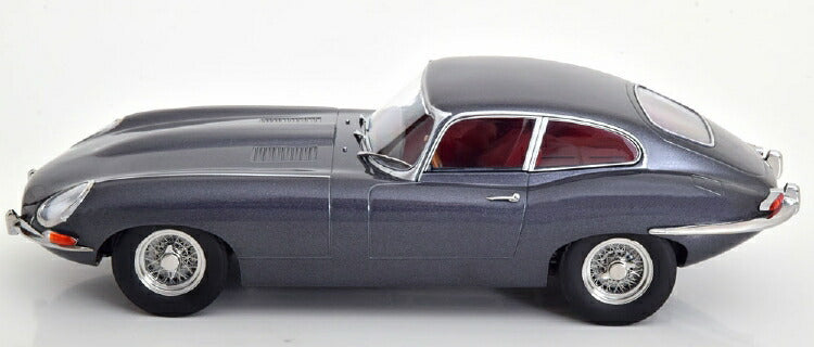 ギャラリービューアに画像をロードする, JAGUAR E-TYPE COUPE MK1 LHD 1961 GREY MET /KK SCALE 1/18 ミニカー 模型