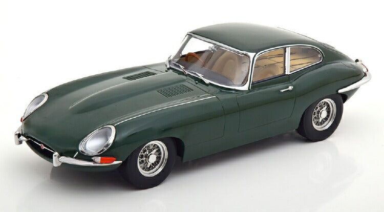 ギャラリービューアに画像をロードする, JAGUAR E-TYPE COUPE MK1 RHD 1961 BRITISH RACING GREEN /KK SCALE 1/18 ミニカー 模型