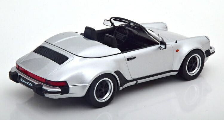 ギャラリービューアに画像をロードする, PORSCHEポルシェ 911 3.2 SPEEDSTER 1989 SILVER /KK SCALE 1/18 ミニカー 模型