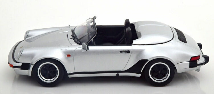 ギャラリービューアに画像をロードする, PORSCHEポルシェ 911 3.2 SPEEDSTER 1989 SILVER /KK SCALE 1/18 ミニカー 模型