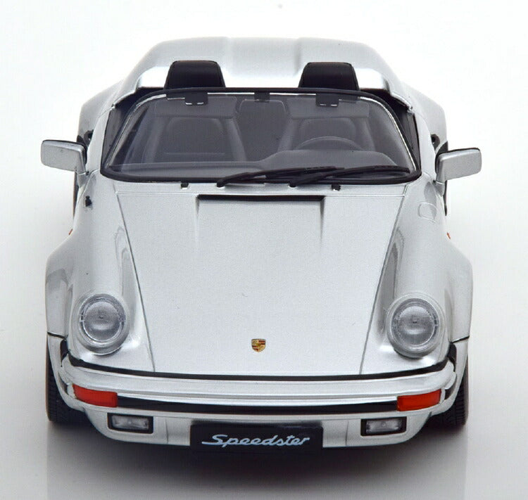 ギャラリービューアに画像をロードする, PORSCHEポルシェ 911 3.2 SPEEDSTER 1989 SILVER /KK SCALE 1/18 ミニカー 模型