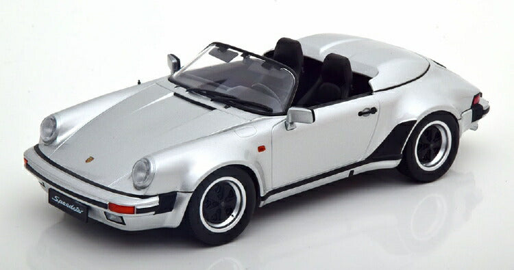 ギャラリービューアに画像をロードする, PORSCHEポルシェ 911 3.2 SPEEDSTER 1989 SILVER /KK SCALE 1/18 ミニカー 模型