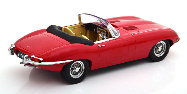 ギャラリービューアに画像をロードする, JAGUAR E-TYPE SPIDER 1 SERIES CABRIOLET OPEN 1961 ED /KK SCALE 1/18 ミニカー 模型