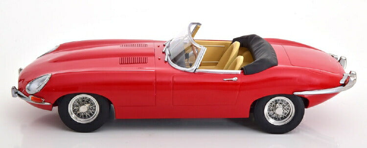 ギャラリービューアに画像をロードする, JAGUAR E-TYPE SPIDER 1 SERIES CABRIOLET OPEN 1961 ED /KK SCALE 1/18 ミニカー 模型