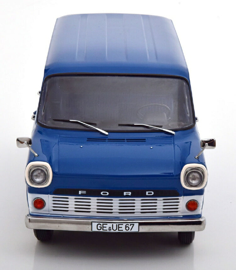 ギャラリービューアに画像をロードする, FORD ENGLAND TRANSIT MKI VAN 1965 BLUE /KK SCALE 1/18 ミニカー 模型