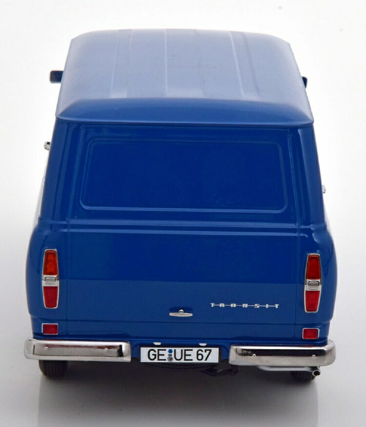 ギャラリービューアに画像をロードする, FORD ENGLAND TRANSIT MKI VAN 1965 BLUE /KK SCALE 1/18 ミニカー 模型
