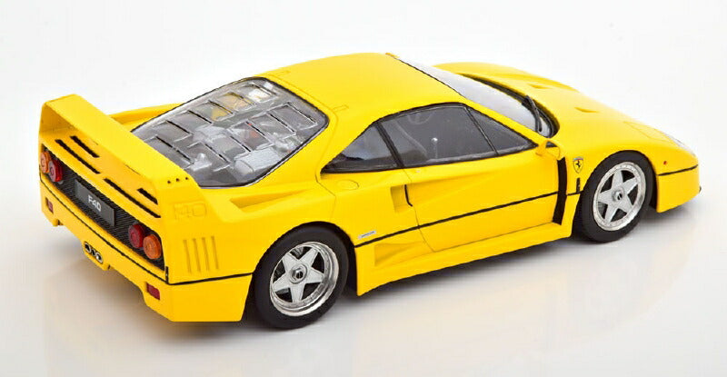 ギャラリービューアに画像をロードする, FERRARI - F40 1987 - YELLOW /KK SCALE 1/18 ミニカー 模型