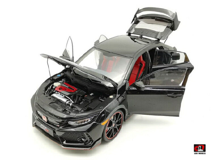 ギャラリービューアに画像をロードする, HONDA CIVICホンダ シビック TYPE-R (FK8) 2017 /LCD-MODEL 1/18 ミニカー