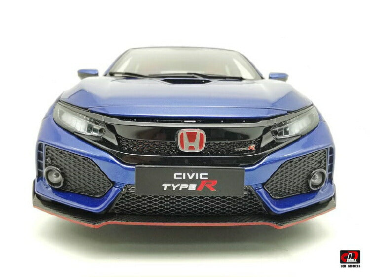 ギャラリービューアに画像をロードする, HONDA CIVICホンダ シビック Type-R Blue Color /LCD-MODEL 1/18 ミニカー