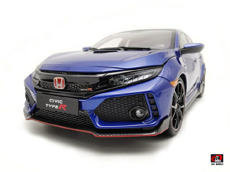 ギャラリービューアに画像をロードする, HONDA CIVICホンダ シビック Type-R Blue Color /LCD-MODEL 1/18 ミニカー