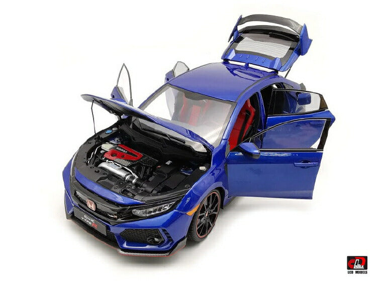 ギャラリービューアに画像をロードする, HONDA CIVICホンダ シビック Type-R Blue Color /LCD-MODEL 1/18 ミニカー