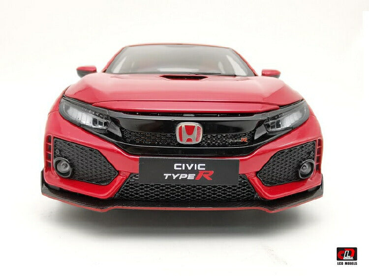 ギャラリービューアに画像をロードする, HONDA CIVICホンダ シビック Type-R Red Color /LCD-MODEL 1/18 ミニカー