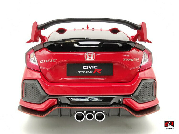 ギャラリービューアに画像をロードする, HONDA CIVICホンダ シビック Type-R Red Color /LCD-MODEL 1/18 ミニカー