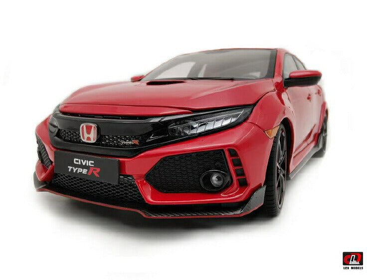 ギャラリービューアに画像をロードする, HONDA CIVICホンダ シビック Type-R Red Color /LCD-MODEL 1/18 ミニカー