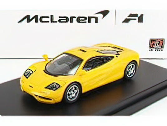 McLARENマクラーレン F-1 1993 - YELLOW /LCD 1/64 ミニカー