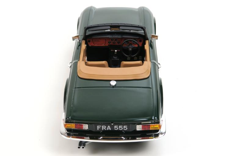 ギャラリービューアに画像をロードする, 【予約】Triumph TR6 green /Lucky Step 1/18 ミニカー