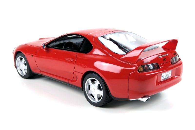 ギャラリービューアに画像をロードする, 【予約】Toyota Supraトヨタ スープラ 1994 red /Lucky Step 1/18 ミニカー