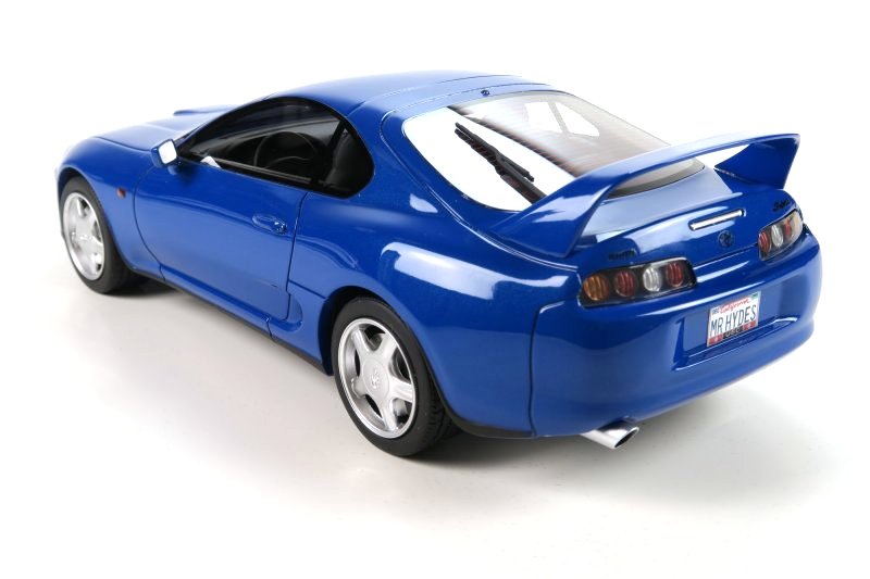 ギャラリービューアに画像をロードする, 【予約】Toyota Supraトヨタ スープラ 1994 blue /Lucky Step 1/18 ミニカー