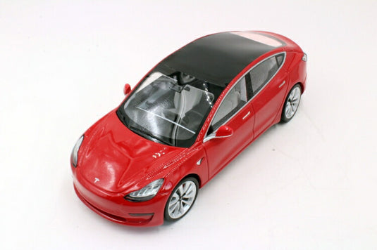 Tesla Model 3 red /Ls Collectibles 1/18 ミニカー