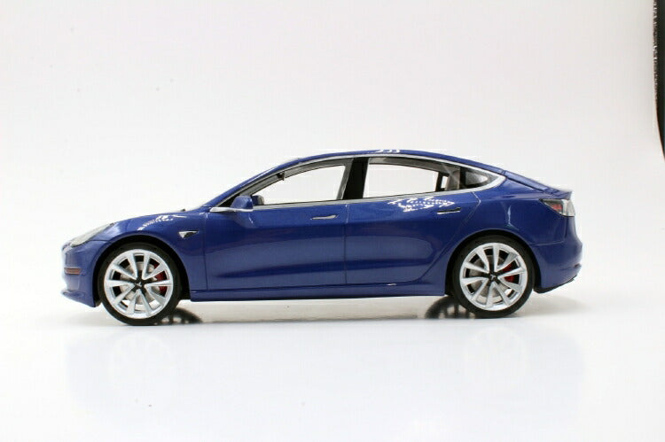 ギャラリービューアに画像をロードする, Tesla Model 3 blue /Ls Collectibles 1/18 ミニカー