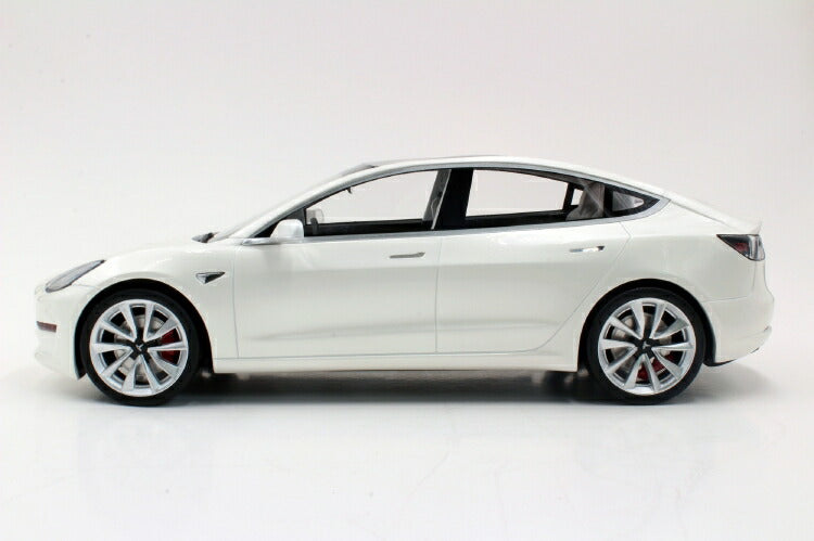 ギャラリービューアに画像をロードする, Tesla Model 3 white /Ls Collectibles 1/18 ミニカー