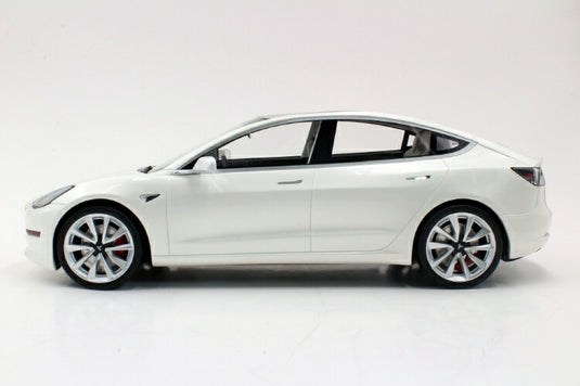 Tesla Model 3 white /Ls Collectibles 1/18 ミニカー