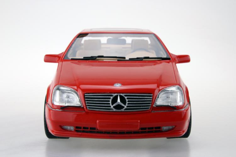 ギャラリービューアに画像をロードする, 【予約】1月以降発売予定AMG-Mercedes CL600 7.0 Coupe レッド /LS COLLECTIBLES 1/18 レジンミニカー