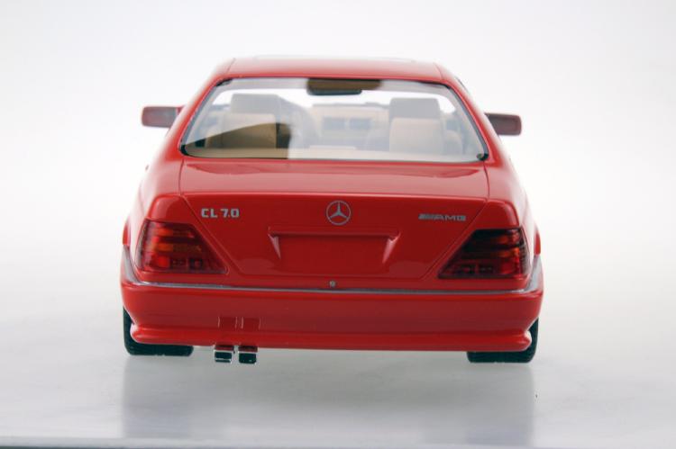 ギャラリービューアに画像をロードする, 【予約】1月以降発売予定AMG-Mercedes CL600 7.0 Coupe レッド /LS COLLECTIBLES 1/18 レジンミニカー