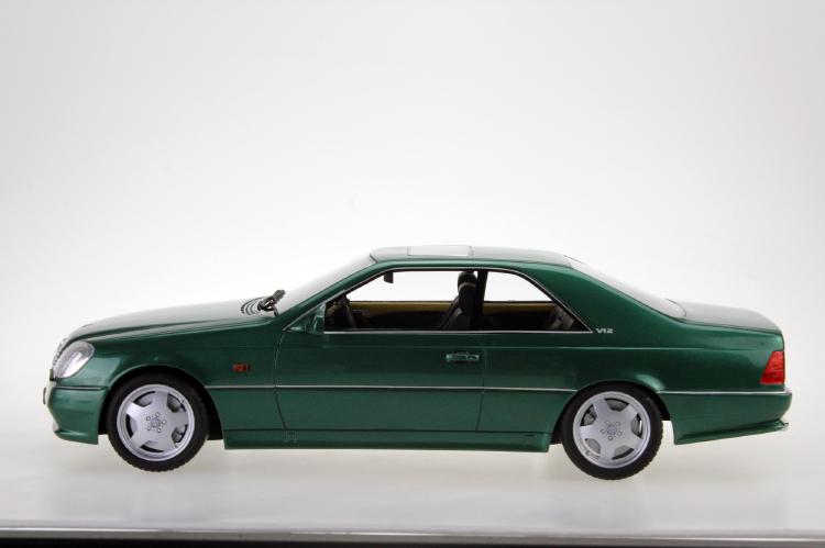 ギャラリービューアに画像をロードする, 【予約】1月以降発売予定AMG-Mercedes CL600 7.0 Coupe グリーン /LS COLLECTIBLES 1/18 レジンミニカー