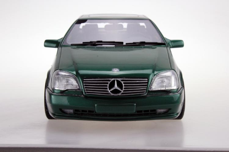ギャラリービューアに画像をロードする, 【予約】1月以降発売予定AMG-Mercedes CL600 7.0 Coupe グリーン /LS COLLECTIBLES 1/18 レジンミニカー