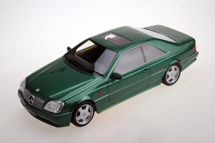 ギャラリービューアに画像をロードする, 【予約】1月以降発売予定AMG-Mercedes CL600 7.0 Coupe グリーン /LS COLLECTIBLES 1/18 レジンミニカー