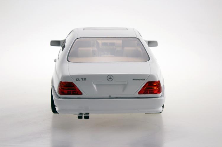 ギャラリービューアに画像をロードする, 【予約】1月以降発売予定AMG-Mercedes CL600 7.0 Coupe ホワイト /LS COLLECTIBLES 1/18 レジンミニカー