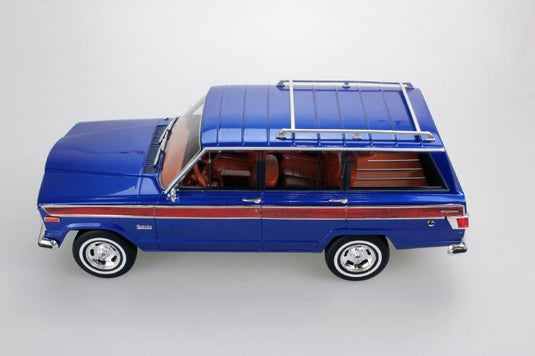Jeep Grand Wagoneer ブルー /LS COLLECTIBLES 1/18 レジンミニカー