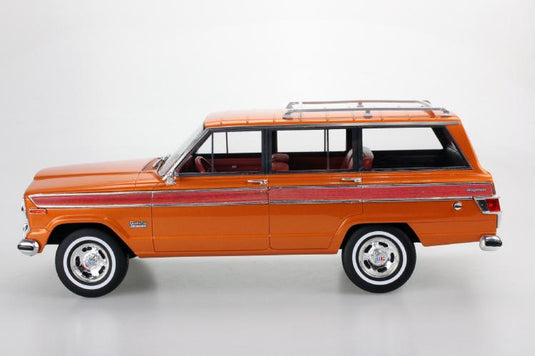 Jeep Grand Wagoneer ブラウン /LS COLLECTIBLES 1/18 レジンミニカー