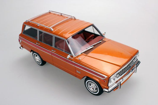 Jeep Grand Wagoneer ブラウン /LS COLLECTIBLES 1/18 レジンミニカー