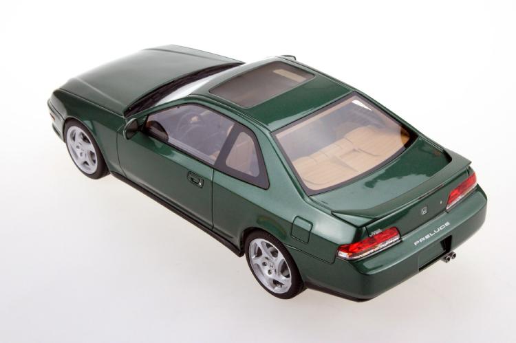 ギャラリービューアに画像をロードする, Hondaプレリュード 1997-2001 グリーン /LS COLLECTIBLES 1/18 レジンミニカー