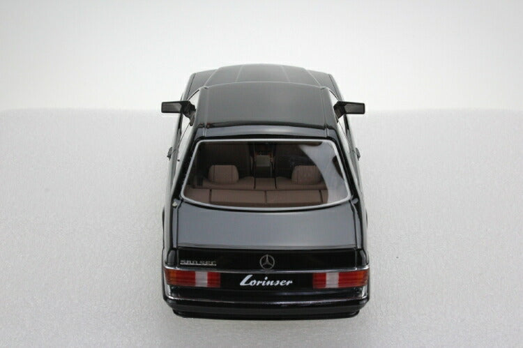ギャラリービューアに画像をロードする, 【予約】11月以降発売予定MERCEDES BENZベンツ S CLASS 560SEC LORINSER (C126) COUPE 1987 black /Ls Collectibles 1/18 ミニカー