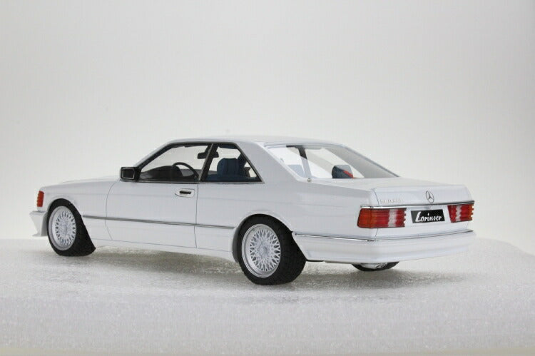 ギャラリービューアに画像をロードする, 【予約】11月以降発売予定MERCEDES BENZベンツ S CLASS 560SEC LORINSER (C126) COUPE 1987 white /Ls Collectibles 1/18 ミニカー