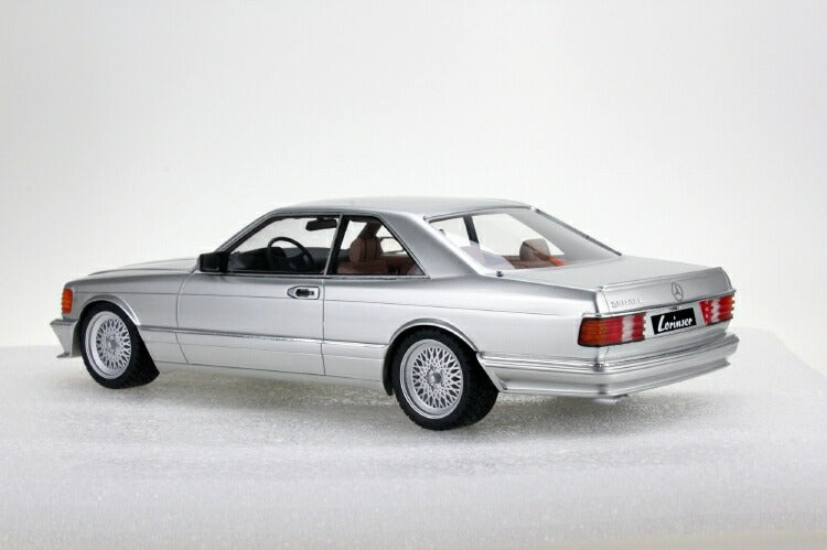 ギャラリービューアに画像をロードする, 【予約】11月以降発売予定MERCEDES BENZベンツ S CLASS 560SEC LORINSER (C126) COUPE 1987 silver /Ls Collectibles 1/18 ミニカー